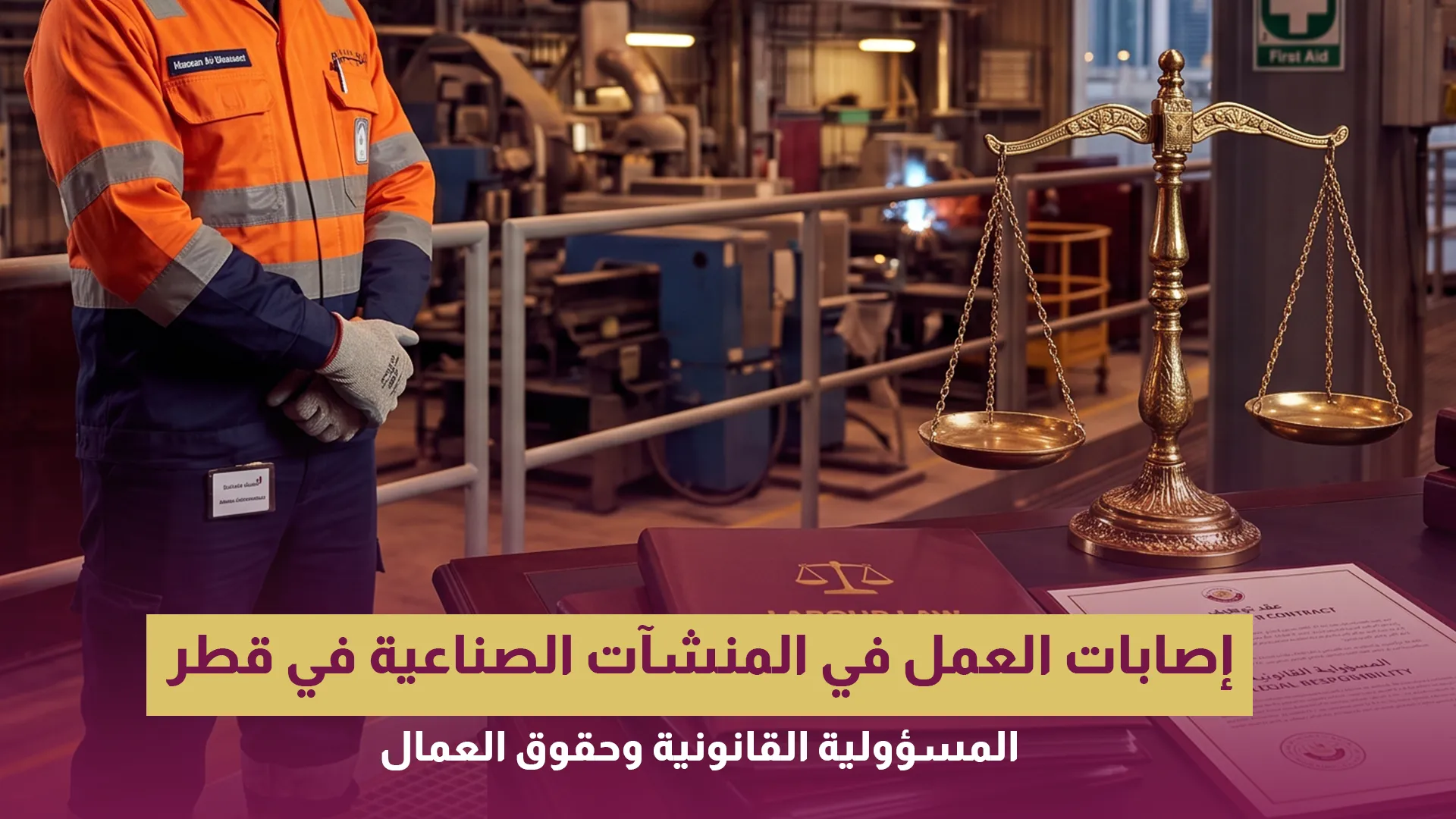 إصابات العمل في المنشآت الصناعية